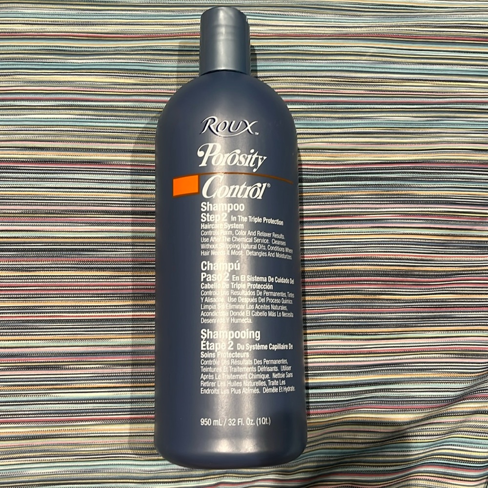 Roux Porosity Control Shampoo Step 2 In The Triple Protection Haircare, 32oz